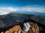 Summit Mount Rinjani, Lombok, Indonesia