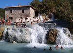 Relax at Saturnia Hot Springs (Terme di Saturnia), Tuscany, Italy