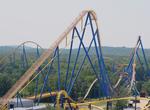Ride Nitro Roller Coaster, Jackson, New Jersey