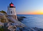 See Castle Hill Light, Newport, Rhode Island