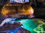 Hike or Canyoneer The Subway, Zion National Park, Utah