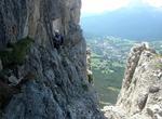 Climb Michielli-Strobel via Ferrata, Italian Dolomites