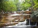 Swim in Diana's Baths Swimming Hole & Waterfalls, Bartlett, New Hampshire