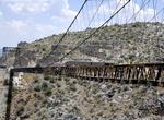 Walk across Puente de Ojuela, Mexico