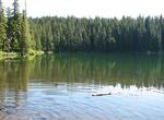 Camp at Hideaway Lake Campground, Oregon