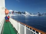 Travel through Lemaire Channel, Antarctica