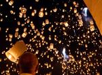 Attend Loi Krathong Festival (Floating Fire Lanterns), Thailand, Laos, Burma & Malaysia