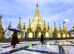 See Shwedagon Pagoda (Golden Pagoda), Myanmar (Burma)