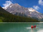 Canoe Emerald Lake, Yoho National Park, Canada