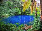Swim in Nanda Blue Hole (Jackie's Blue Hole), Espiritu Santo, Vanuatu