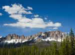 Camp at Curtis Canyon Campground in Bridger-Teton National Forest, Wyoming