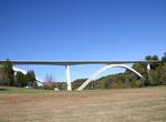 Drive across Natchez Trace Parkway Bridge, Tennessee