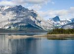 Camp at Peter Lougheed Provincial Park, Alberta, Canada