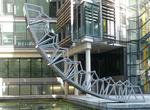 See The Rolling Bridge, Paddington Basin, London, England