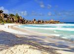 Relax on Grande Anse Beach, La Digue Island, Seychelles