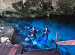 Dive Sistema Dos Ojos Cenotes, Yucatán, Mexico