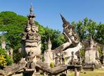 Visit Buddha Park, Vientiane, Laos