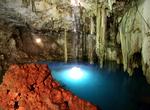Swim in Cenote Dzitnup, Yucatán, Mexico
