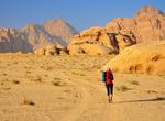 Trek to  Petra Through the Back Door, Jordan