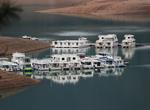 Houseboat on Lake Shasta, California