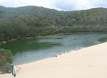 Explore Lake Wabby, Fraser Island, Australia