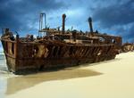 See SS Maheno Shipwreck, Fraser Island, Queensland, Australia