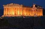 Athens Night Sightseeing Tour with Greek Dinner Show