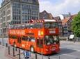 Hamburg Hop-on Hop-off Sightseeing Tour on Red Double Decker Bus
