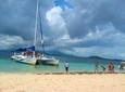 From Fajardo: Icacos Deserted Island Catamaran & Picnic Cruise