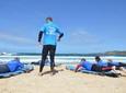 Surfing Lessons on Sydney's Bondi Beach