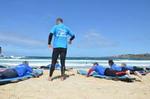Surfing Lessons on Sydney's Bondi Beach