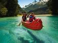 Dart River Combo: 'Funyak' Canoe plus Jet Boat Tour from Queenstown