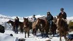 Authentic horseback ride with Chilean Cowboys in the Andes close to Santiago!