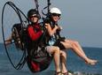 Tandem Paragliding flight with instructor in Malibu