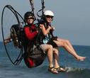 Tandem Paragliding flight with instructor in Malibu