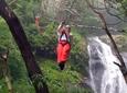 Amazing Mega Zipline (25 lines) over 11 Waterfalls 