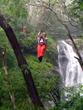 Amazing Mega Zipline (25 lines) over 11 Waterfalls 