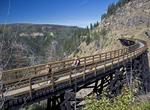 Hike or Mountain Bike Kettle Valley Rail Trail, BC, Canada