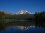 Camp at Manzanita Lake, Lassen Volcanic National Park, California