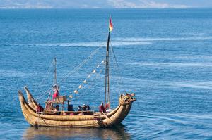 African Reed Boats Reed Boat or Totora