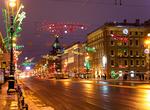 Stroll Nevsky Prospect, St. Petersburg, Russia