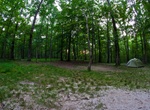 Camp at Mammoth Cave Campground, Mammoth Cave National Park, Kentucky