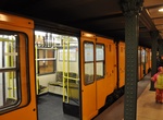 Ride Metro 1 (Millennium Underground Railway), Budapest, Hungary (UNESCO site)