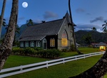 Visit Waiʻoli Mission Hall and Church, Hanalei, Kauai, Hawaii