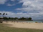 Relax on Ala Moana Beach Park, Oahu, Hawaii