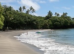 Relax on Hamoa Beach, Hana, Maui, Hawaii