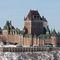 The Château Frontenac seen from the Terrasse of Lévis, Canada