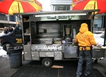 Eat at The Halal Guys Street Cart, NYC