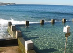 Swim in Wylie's Baths, Sydney, Australia