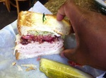 Eat a Sandwich at Maize & Blue Delicatessan, Ann Arbor, Michigan